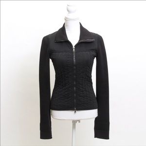 Prada Black Zip Up Jacket